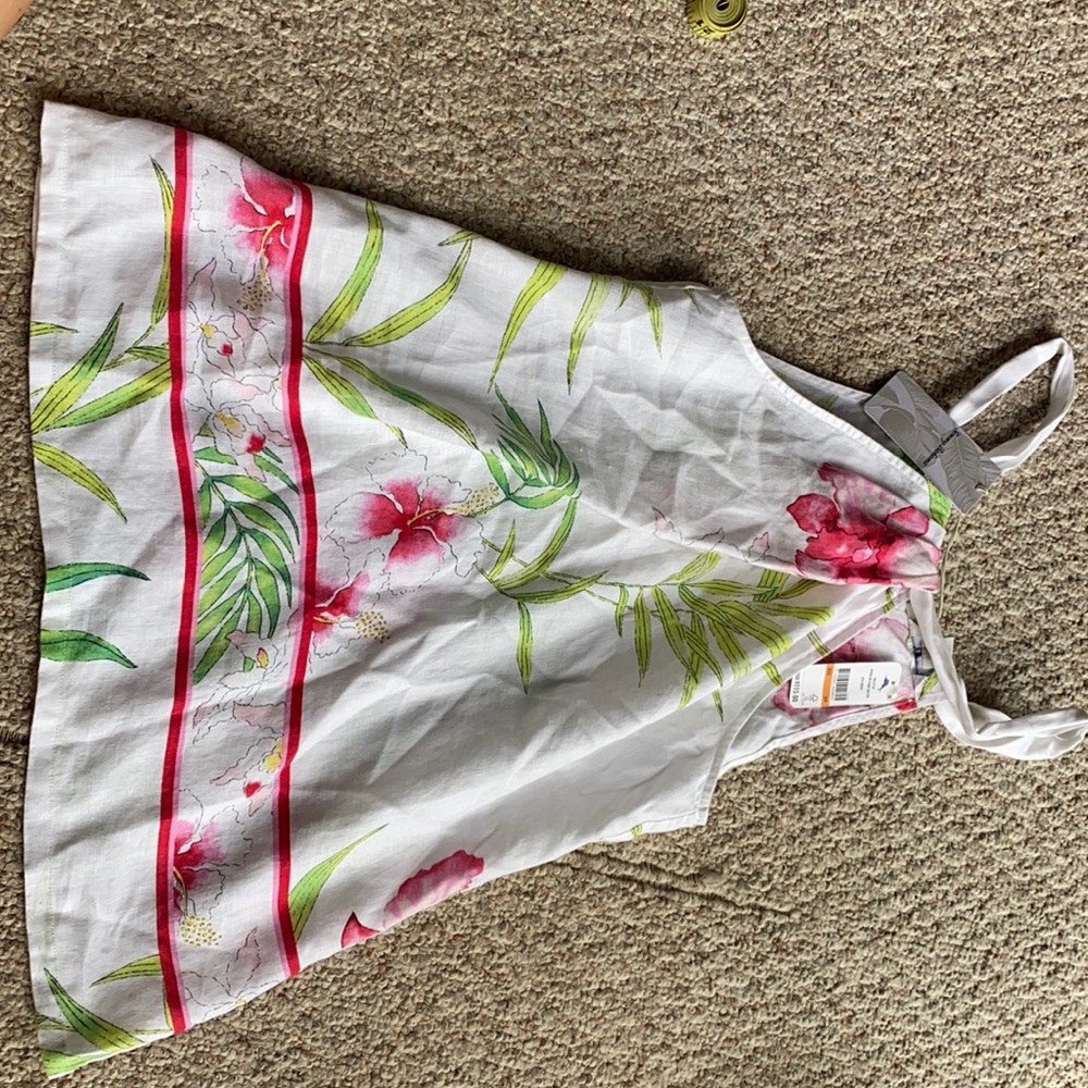 Tommy Bahama linen mini dress!